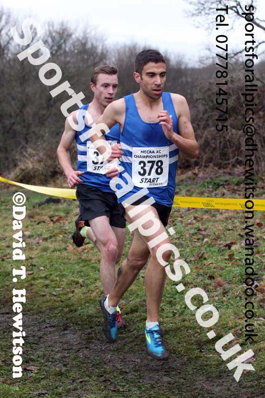 Senior mens North Eastern Cross Country, Aykley Heads, Durham. Photo: David T. Hewitson/Sports for All Pics